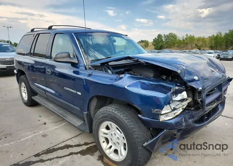 2000 Dodge Durango z USA, uszkodzony, nr VIN 1B4HS28N0YF121982